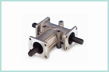 Aluminium right angle gearboxes ZL