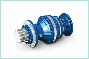 Slewing planetary gearboxes